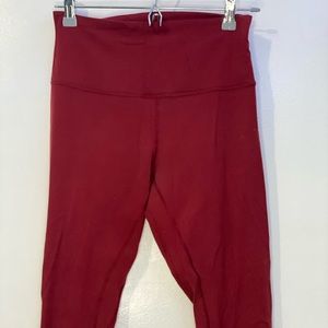 Lululemon Align 25” red Align leggings